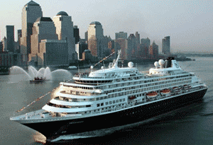 The Holland America Cruise ship- Prinsendam