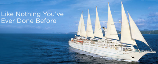 Windstar small ship sailing